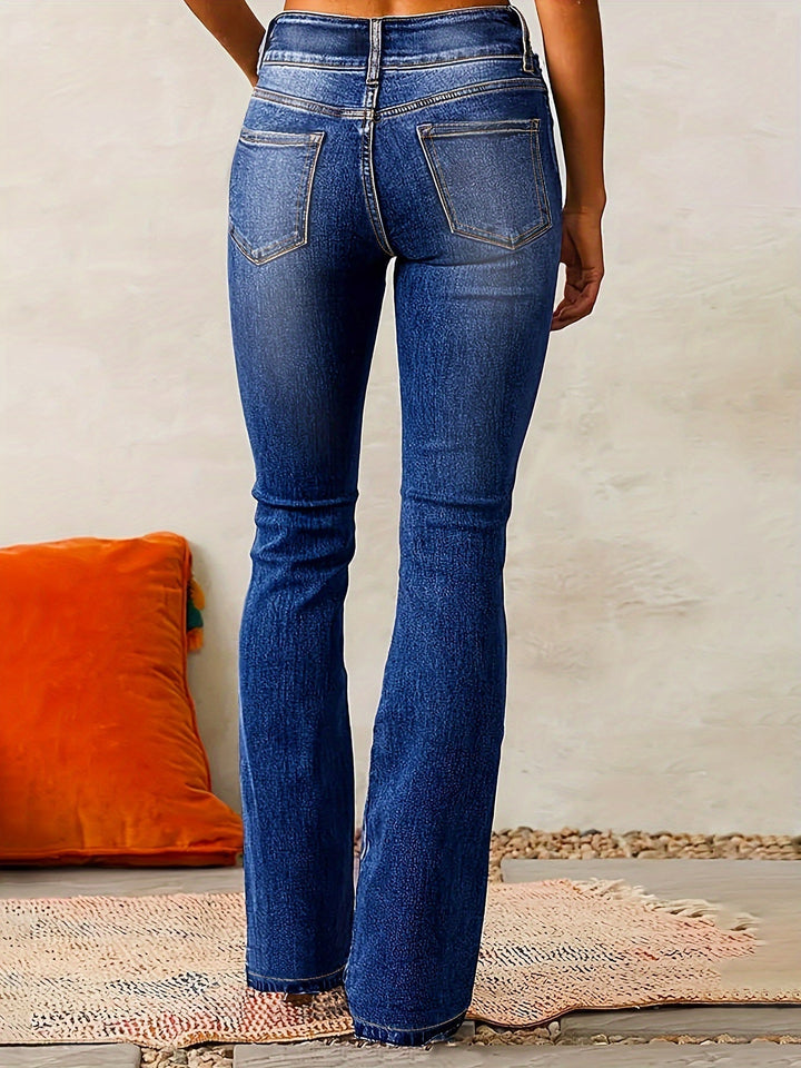 Josephine | Högmidjade vida jeans