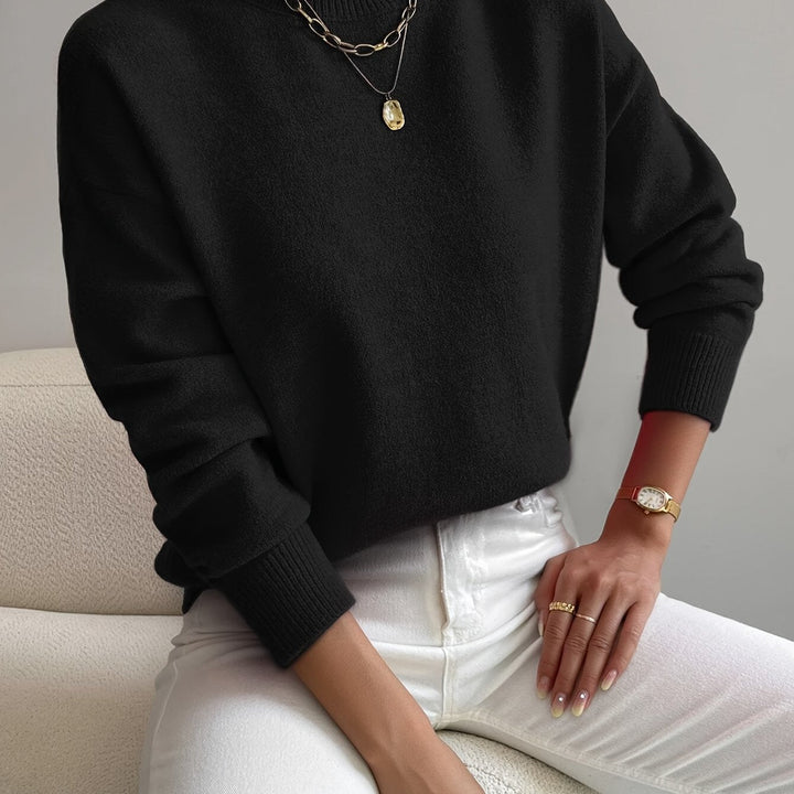 Lorelei | Förfinad Mock Neck Tröja