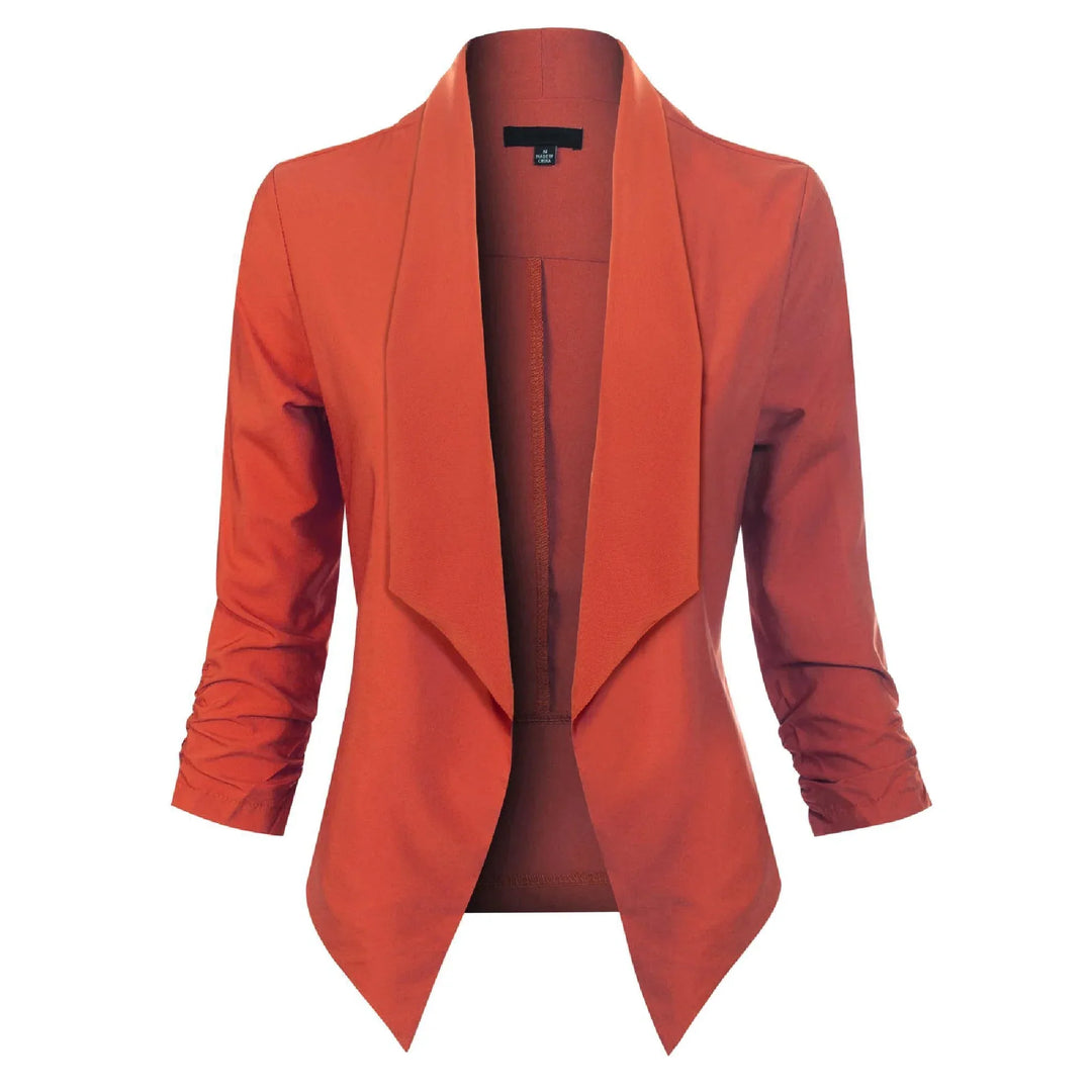 Penelope | Öppen Framskjutning Draperad Blazer