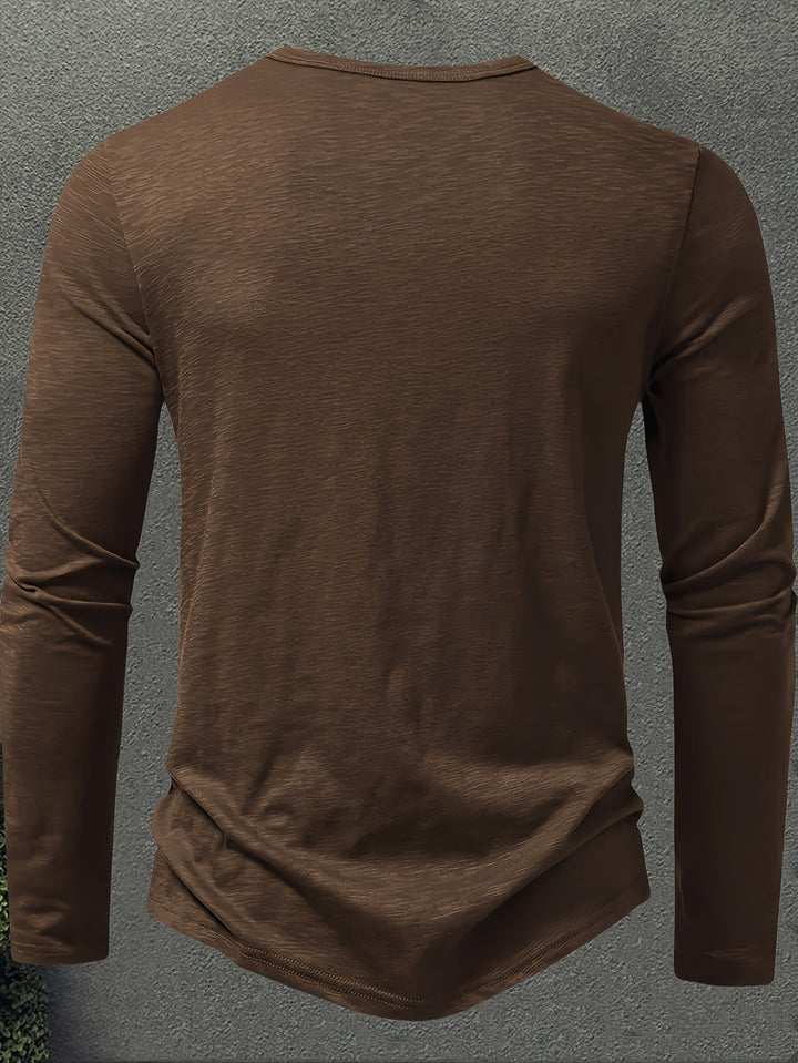 Dalton | Klassisk Knapp-Placket Henley