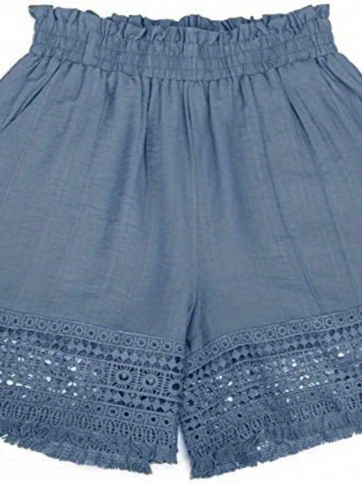 Rosmarin | Papperspåse Shorts med Spetskant