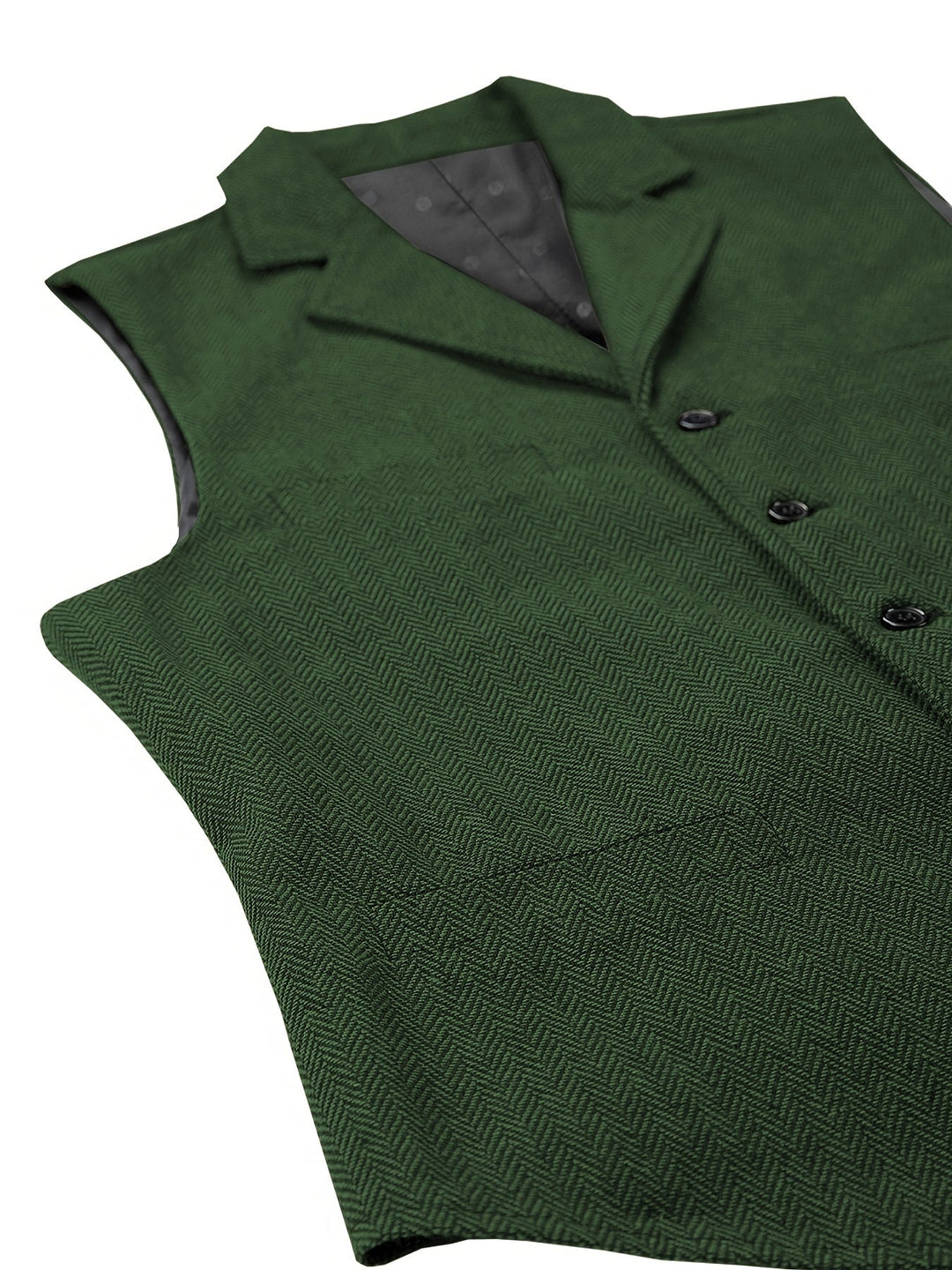 Byron | Raffinerad Herringbone Väst