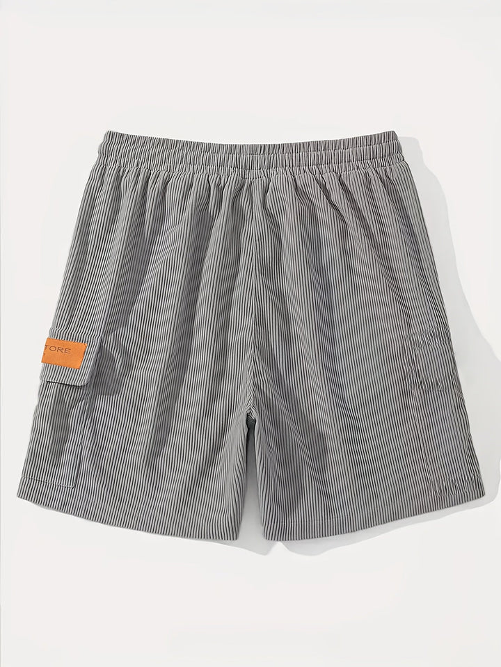 Griffin | Texturerade Cargo Shorts