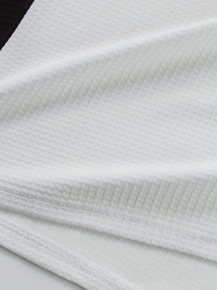 Curtis | Texturerad långärmad Henley