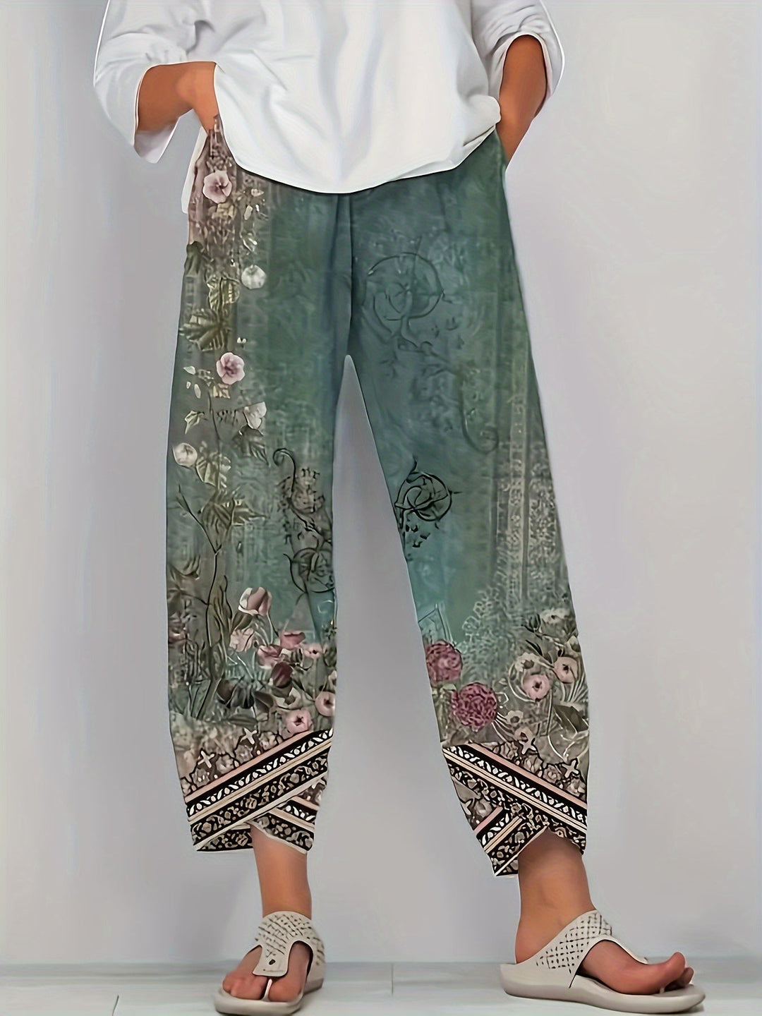 Meredith | Botaniska Croppade Byxor