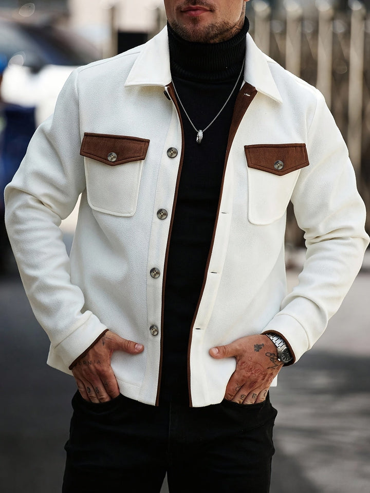 Wallace | Klassisk Kontrast Overshirt