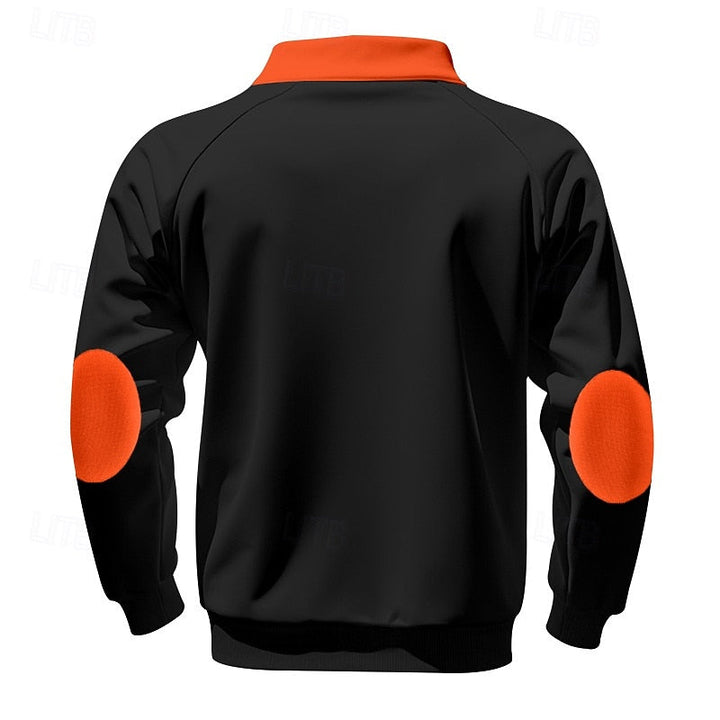 Keith | Quarter-Zip Färgblöck Pullover