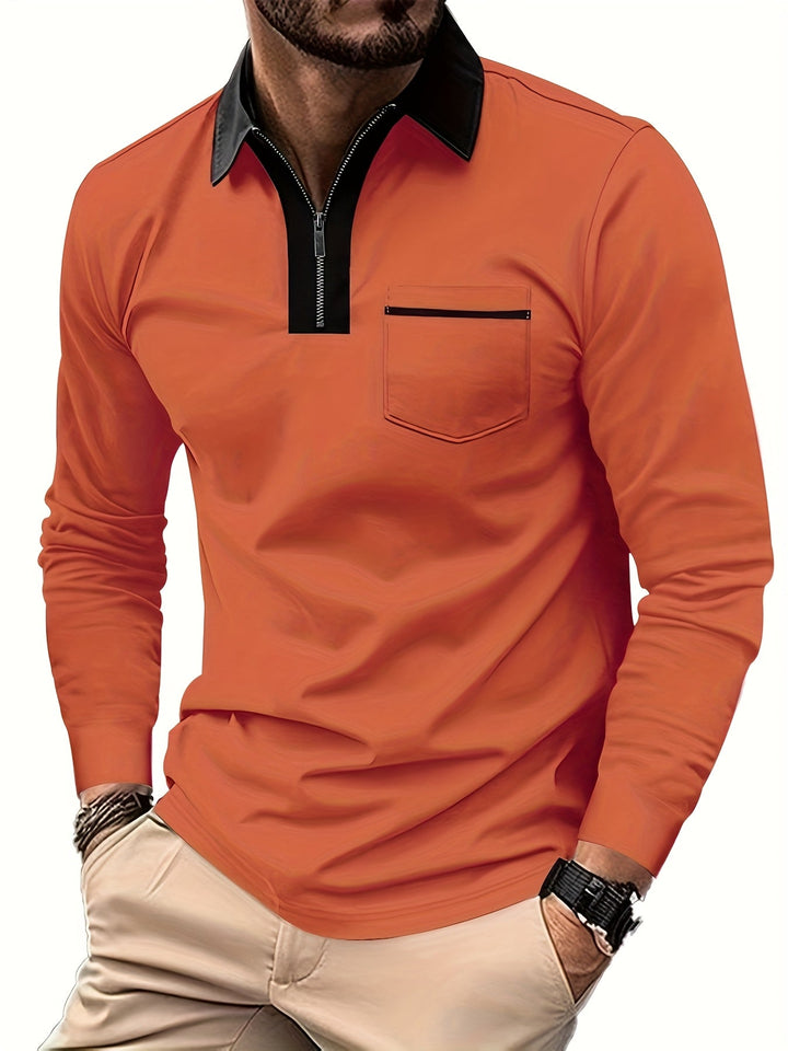 Curtis | Raffinerad Zip-Krage Polotröja