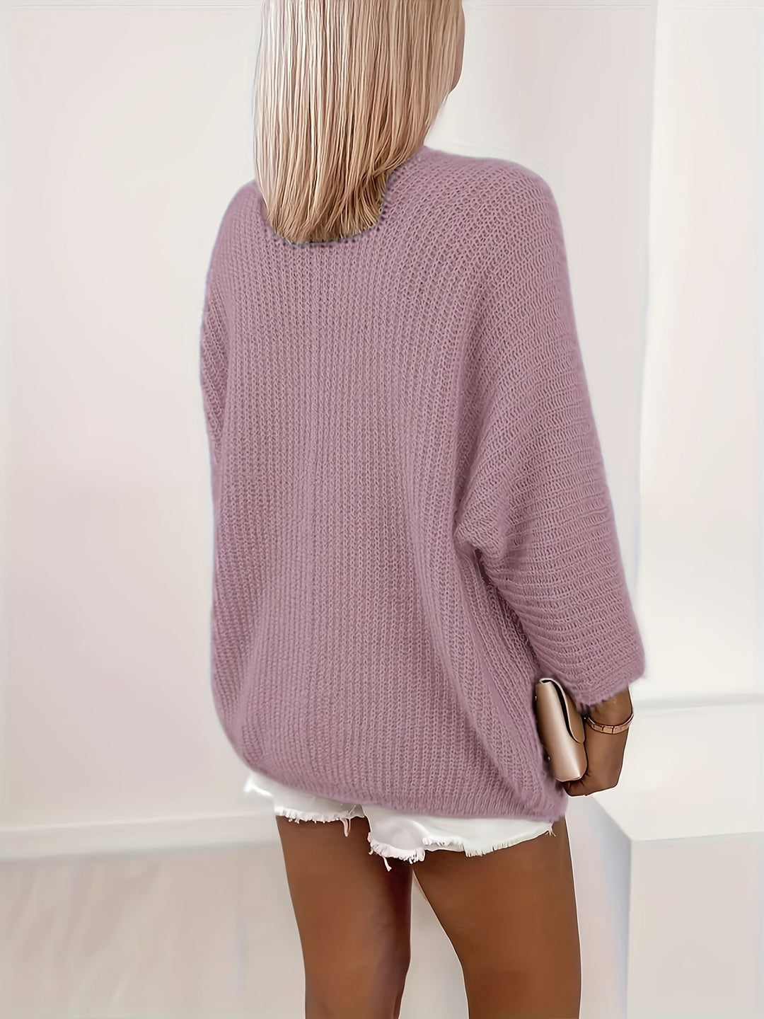 Bridget | Avslappnad Öppen Framsidan Cardigan