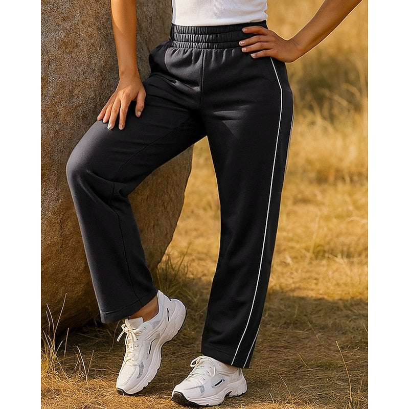 Maisie | Avslappnade joggers med sidosträck