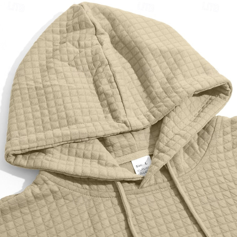 Bryce | Texturerad Komfort Hoodie