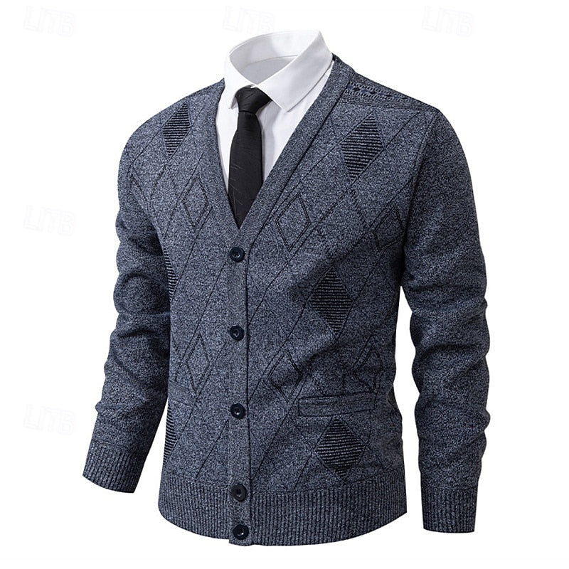 Weston | Finslipad Argyle Cardigan