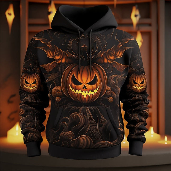 Holden | Halloween Pumpa Grafik Hoodie
