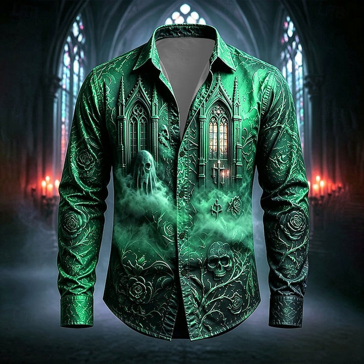 Victor | Gotisk Halloween Statement T-shirt