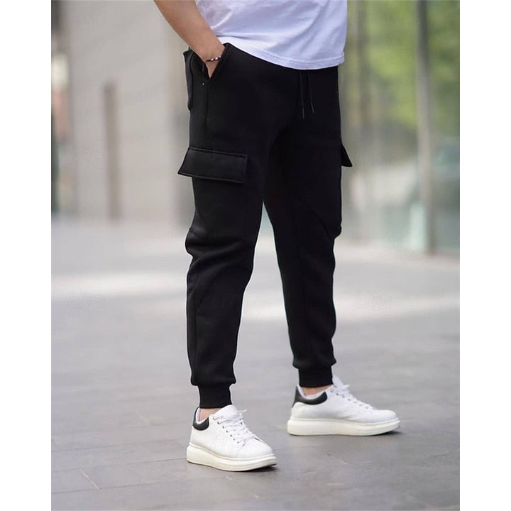 Neil | Avslappnade Cargo Joggers