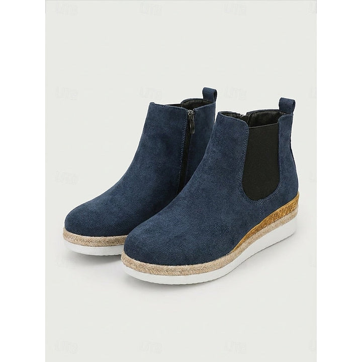Vera | Mysiga Wedge Ankelstövlar