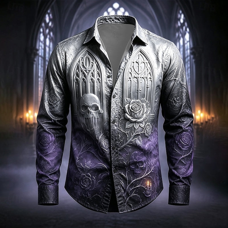 Victor | Gotisk Halloween Statement T-shirt