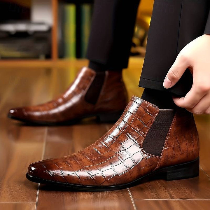 Sterling | Raffinerade Slip-On Chelsea Boots