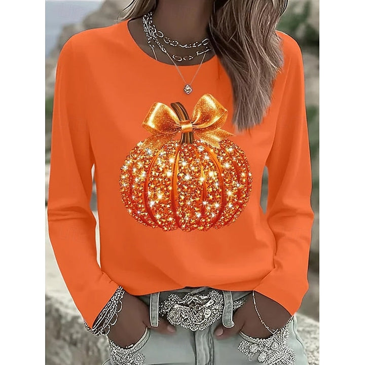 Lillian | Glittrande Halloween Pumpa Topp