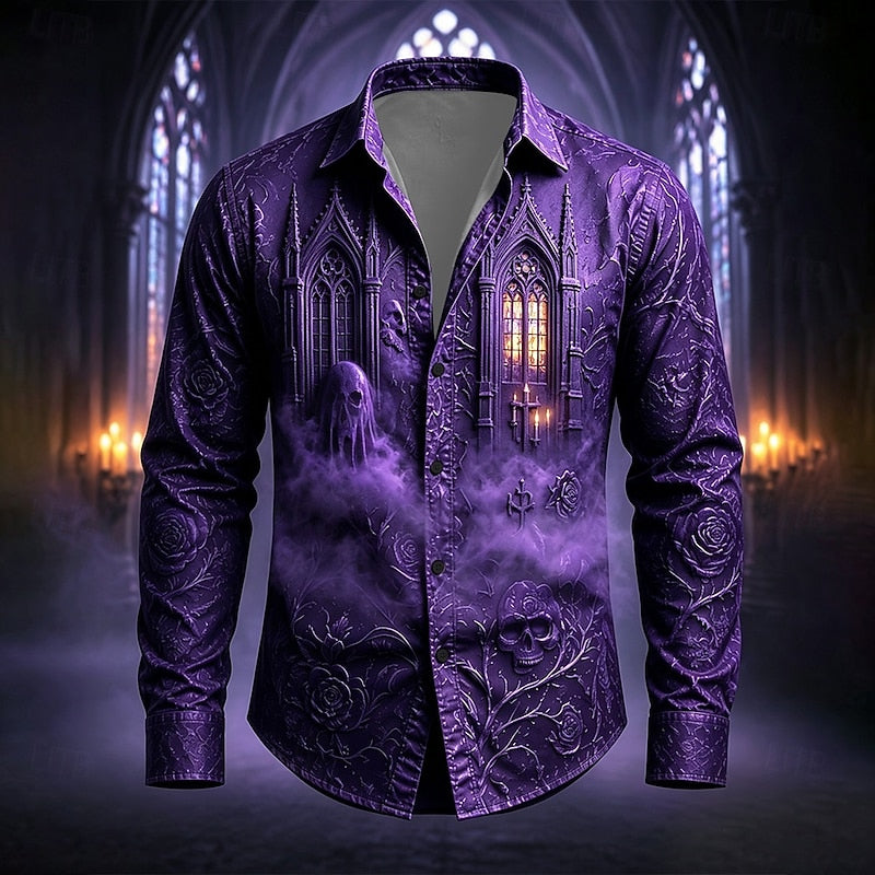 Victor | Gotisk Halloween Statement T-shirt
