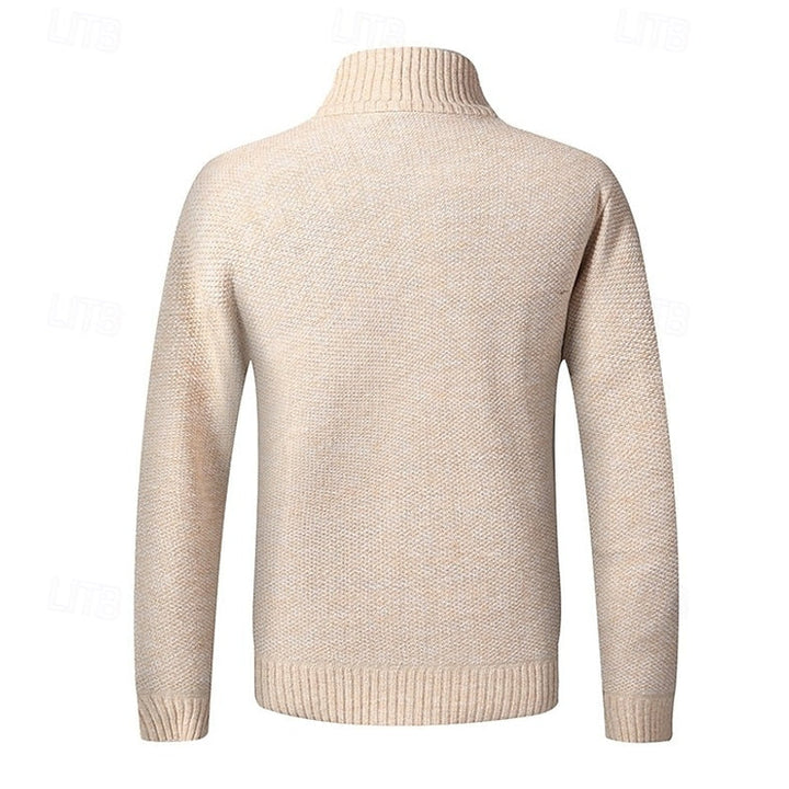 Gregory | Ståkrage Zip Cardigan