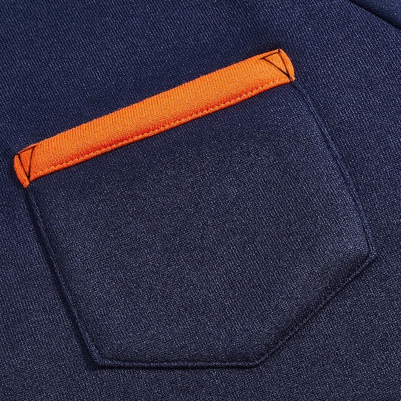Keith | Quarter-Zip Färgblöck Pullover