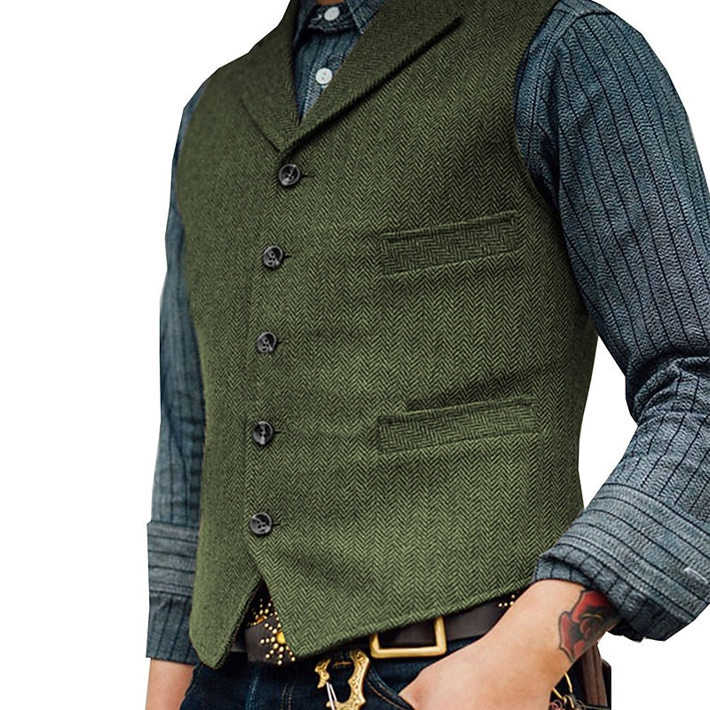 Gerard | Herringbone Skräddarsydd Väst