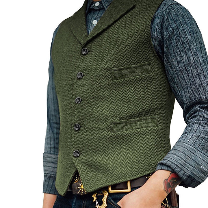 Gerard | Herringbone Skräddarsydd Väst