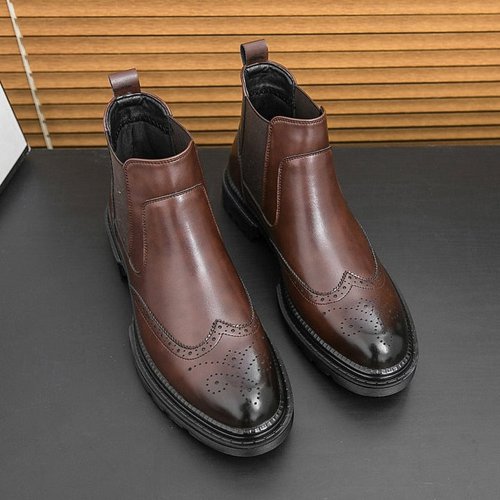 Alistair | Wingtip Chelsea Boots