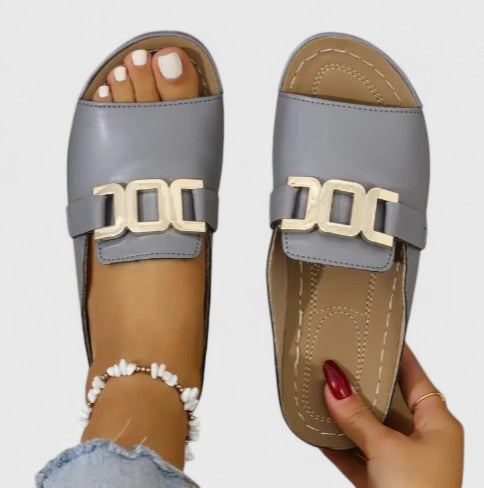 Sienna | Bekväm Ortopedisk Spännsandal