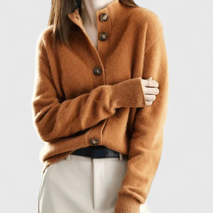 Adele | Raffinerad Krage Cardigan