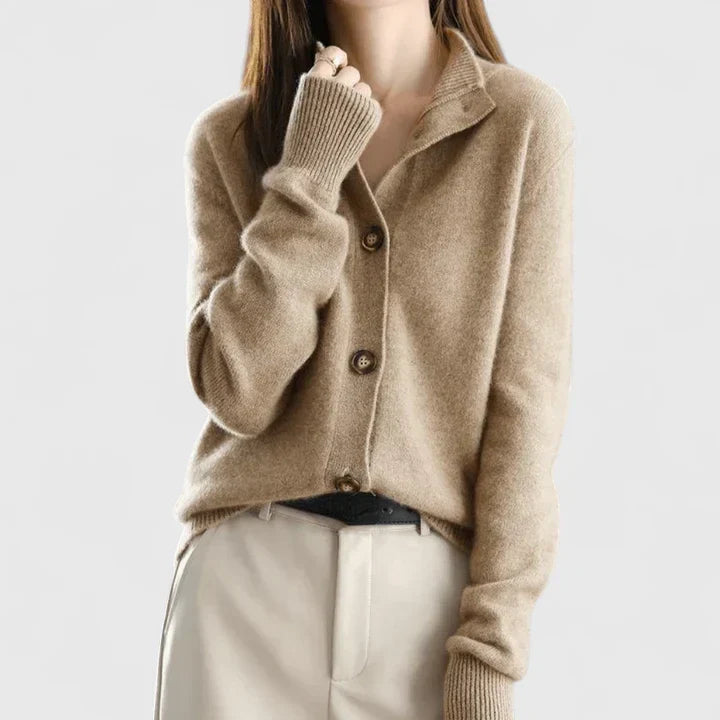 Adele | Raffinerad Krage Cardigan