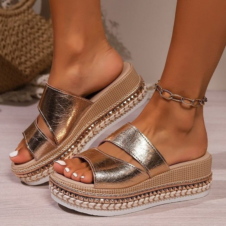 Odette | Stilig Bekväm Öppen Tå Sandal
