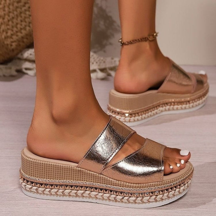Odette | Stilig Bekväm Öppen Tå Sandal