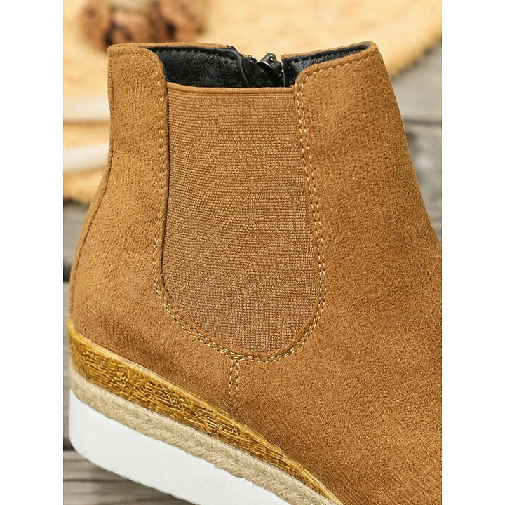 Vera | Mysiga Wedge Ankelstövlar