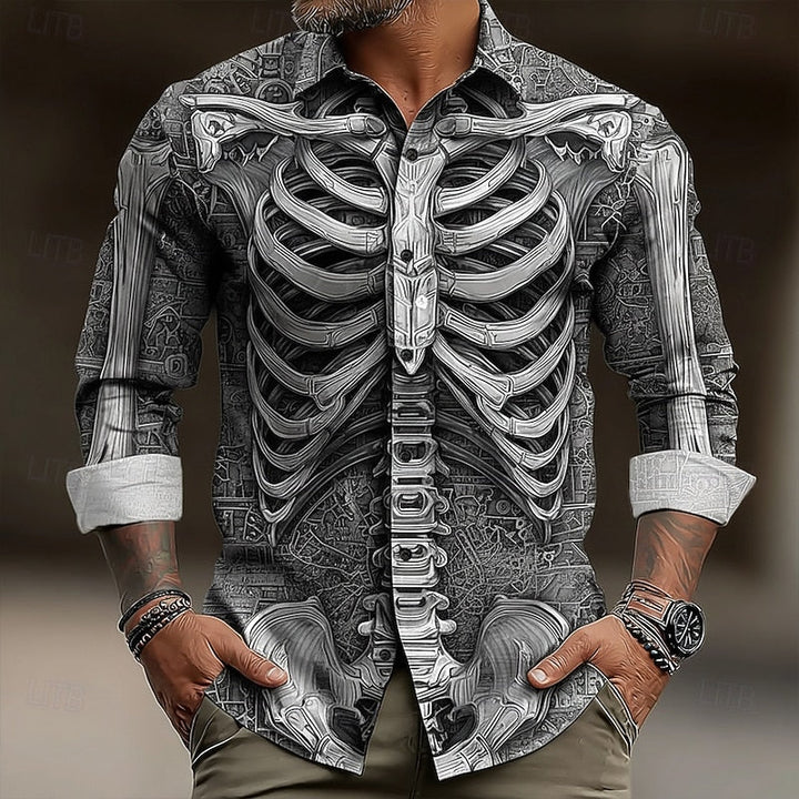 Ambrose | Halloween Skelett Skjorta
