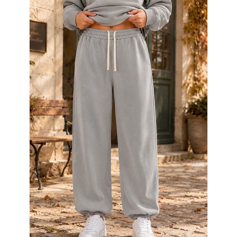 Joyce | Avslappnade vida joggers