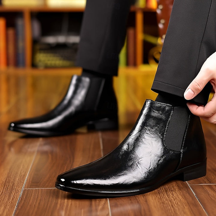 Emory | Polerade Ankel Chelsea Boots