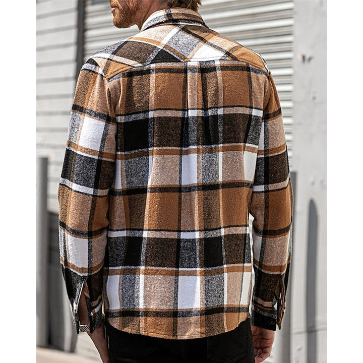 Dawson | Robust Rutig Skjortjacka