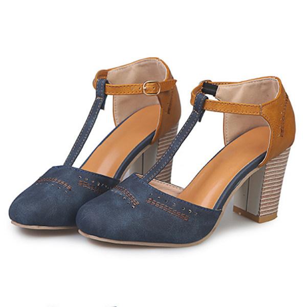 Marcella | Tidlösa Blockklack Mary Janes