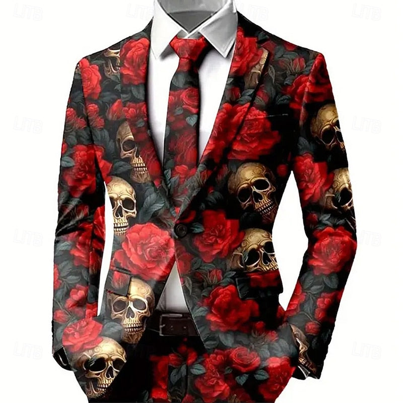 Leon | Halloween Utskrifts Blazer