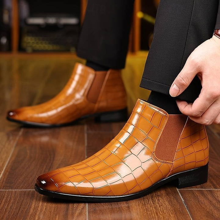 Sterling | Raffinerade Slip-On Chelsea Boots