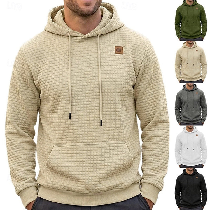 Bryce | Texturerad Komfort Hoodie