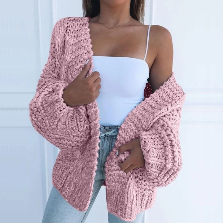 Cecily | Chunky Knit Cardigan
