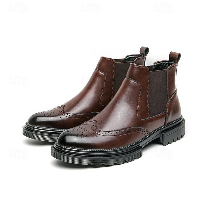 Alistair | Wingtip Chelsea Boots