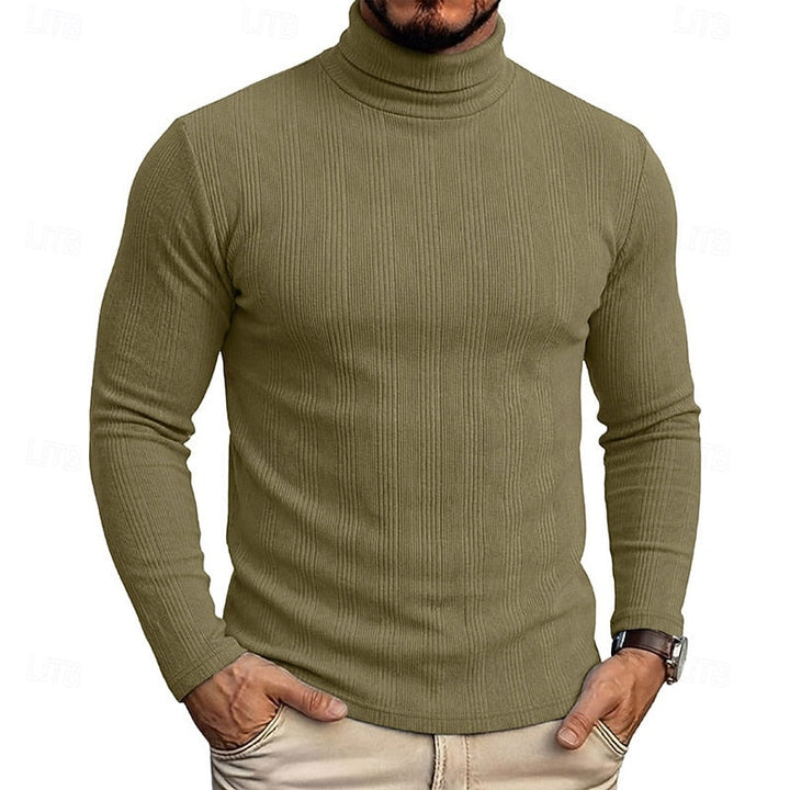 Rowan | Texturerad Polokrage