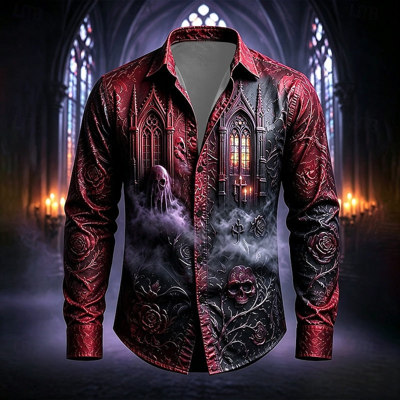 Victor | Gotisk Halloween Statement T-shirt