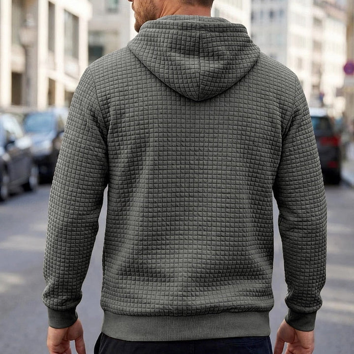 Bryce | Texturerad Komfort Hoodie