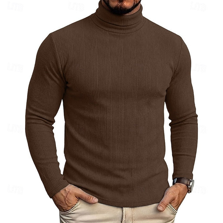 Rowan | Texturerad Polokrage