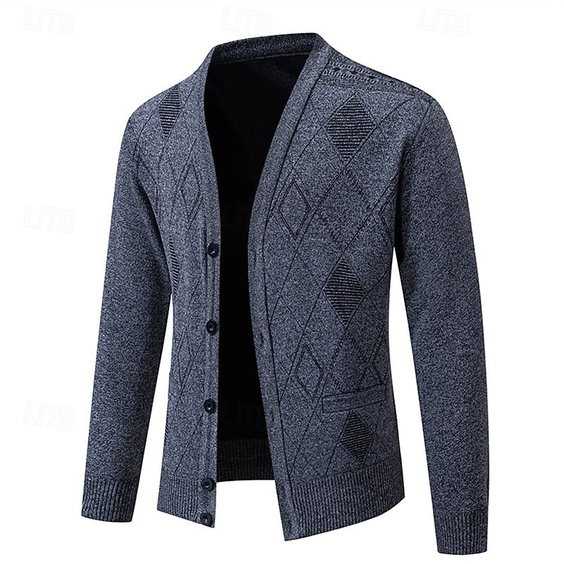 Weston | Finslipad Argyle Cardigan